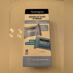 Neutrogena Makeup Removal + Hydro Boost Cleansing‎ Wipes Set